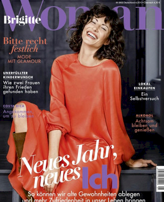 Covergirl! Sabine H. for Brigitte 2021.12